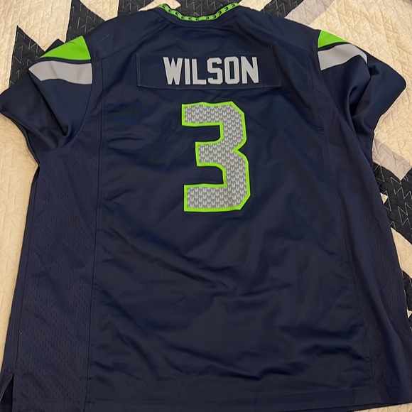 Seattle Seahawks Wilson Nike Onfield jersey XXL NFL - Picture 4 of 4